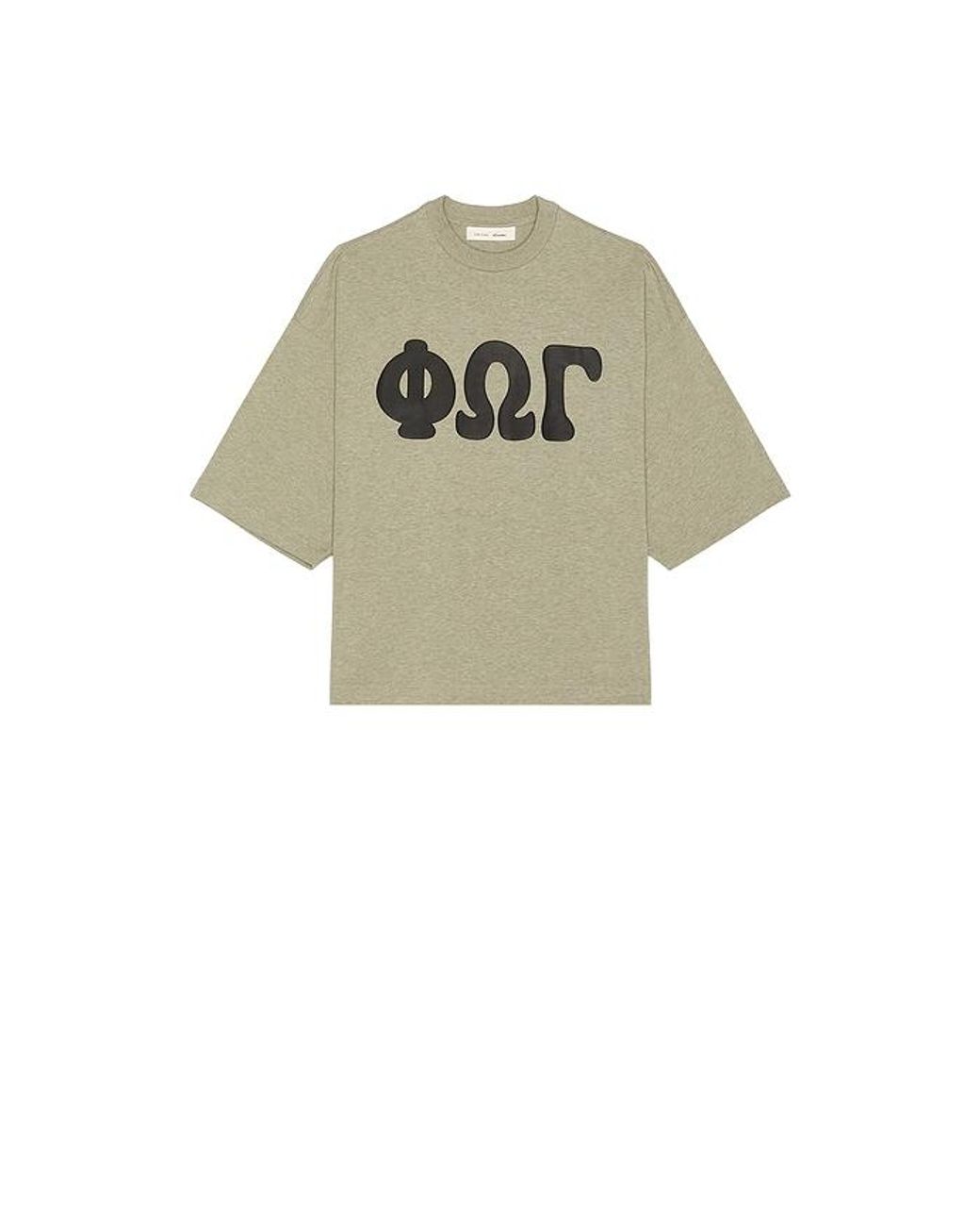 Fear Of God Multicolor Merch Tee for men