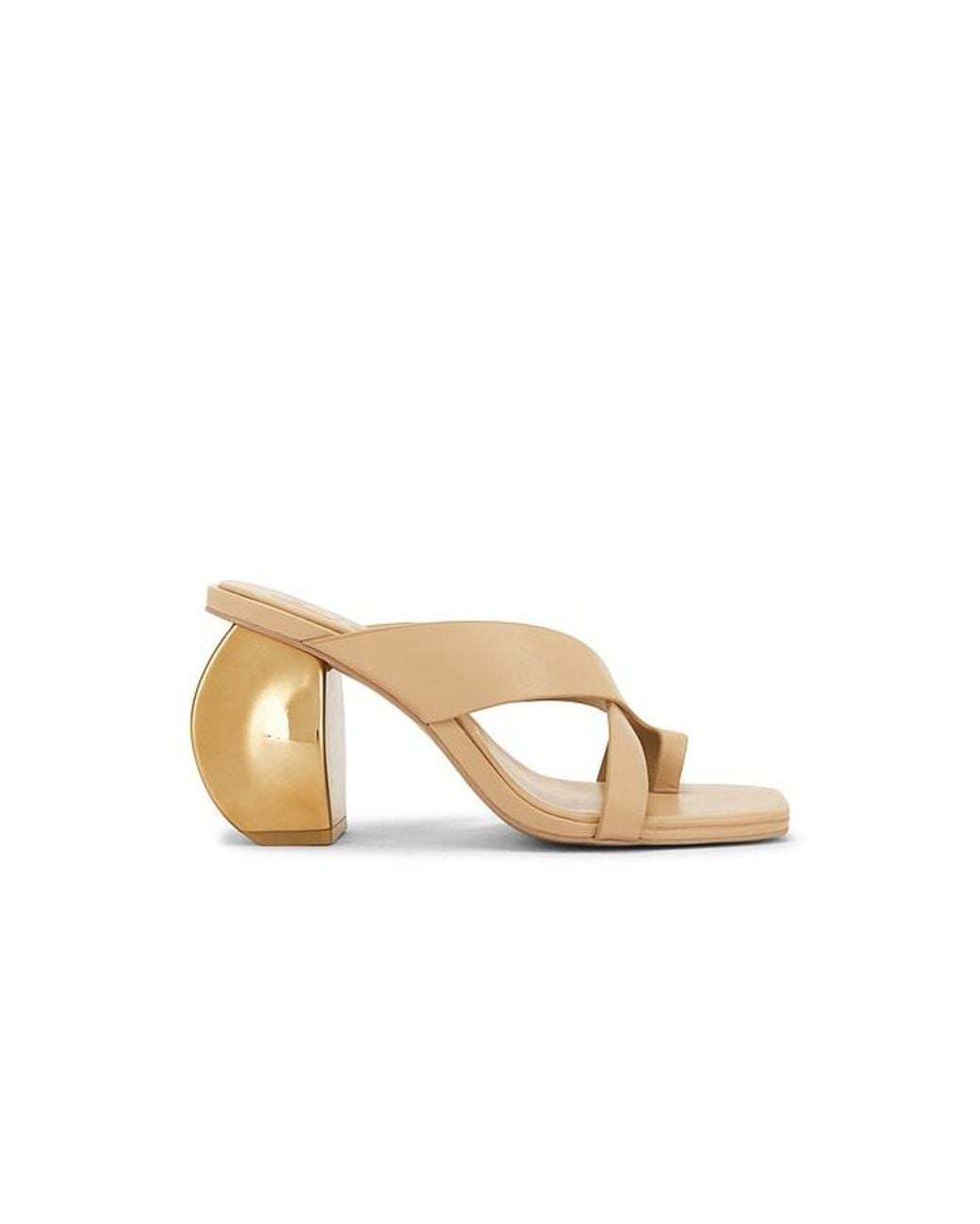 Cult Gaia White Nina Sandal