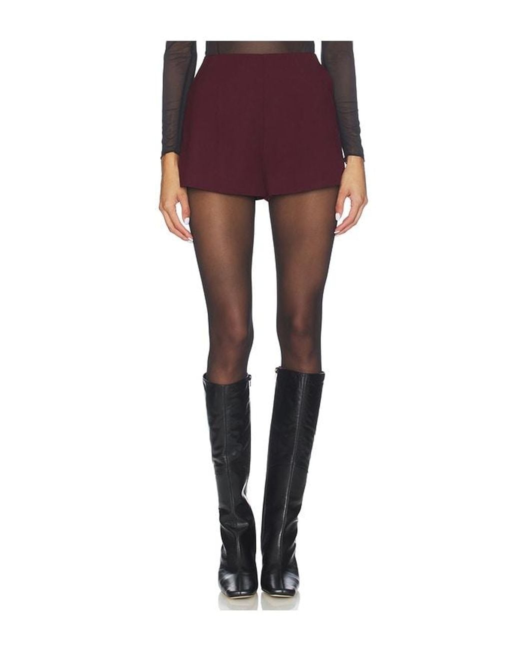 Lovers + Friends Purple Emeri Short