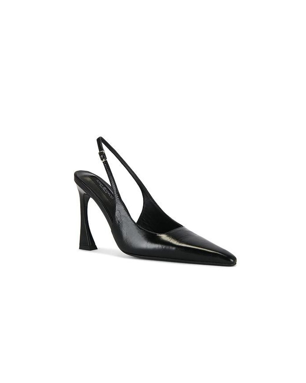 Tony Bianco Black Sassy Slingback Heel
