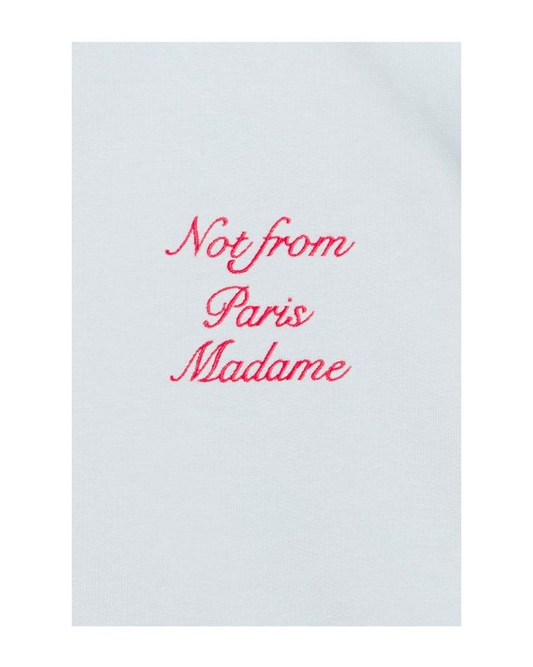 Drole de Monsieur White Le Hoodie Slogan Calligraphy for men