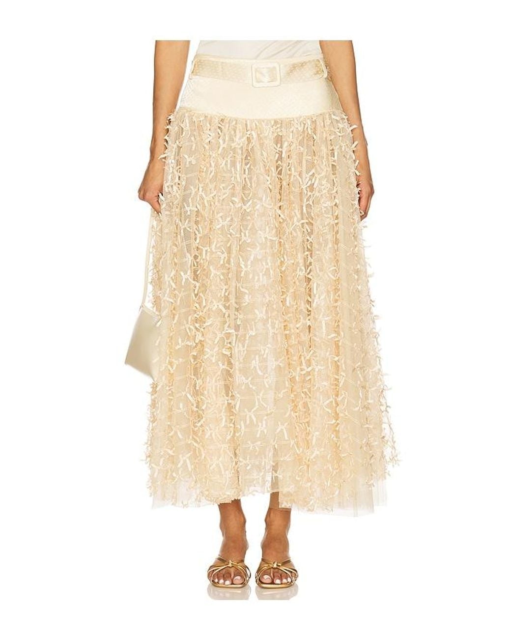 Siedres Natural Mosean Skirt