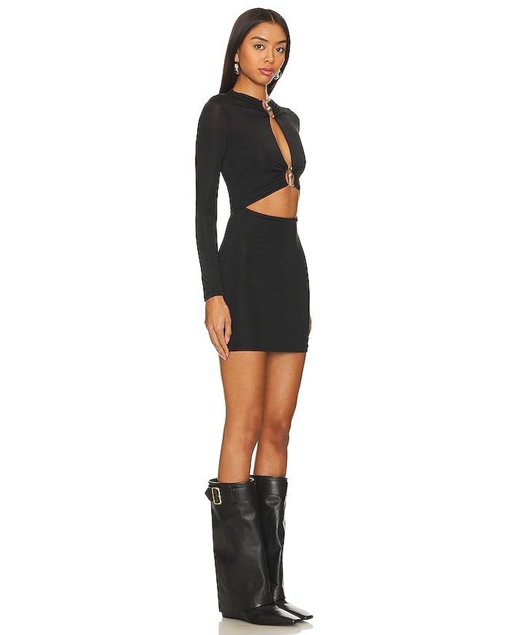 superdown Black Sarah Cut Out Dress
