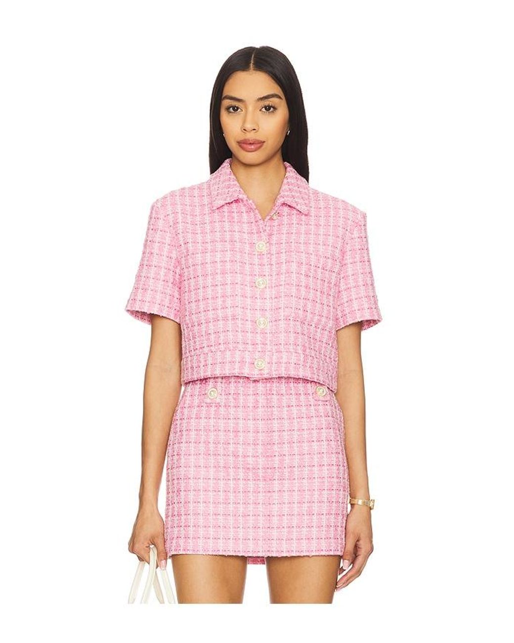 Lovers + Friends Pink Ren Top