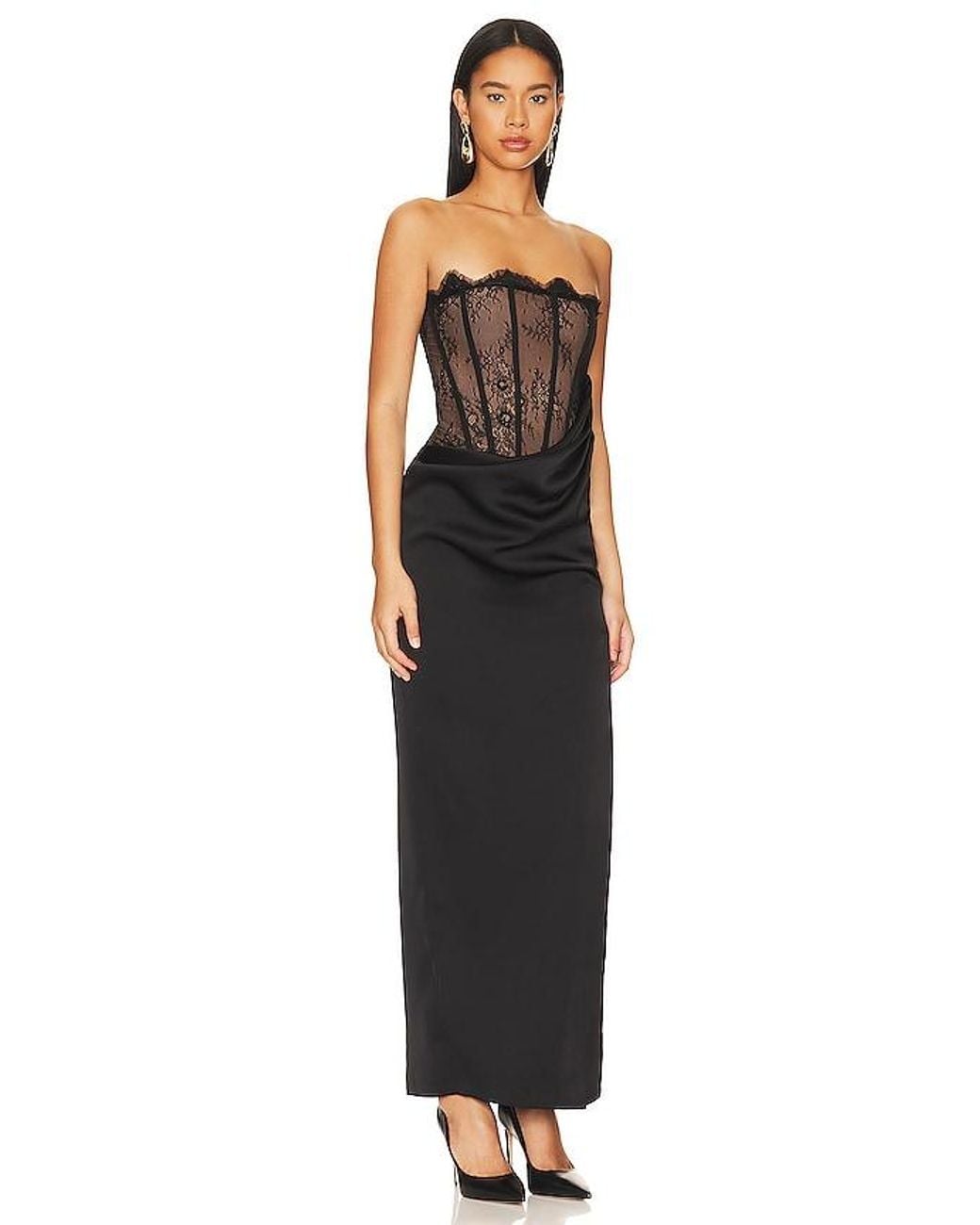 Nbd Black Nalani Maxi Dress