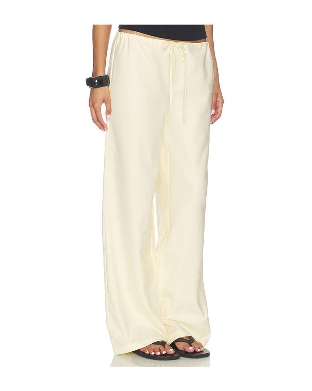 ALL THE WAYS Natural Sama Drawstring Pant