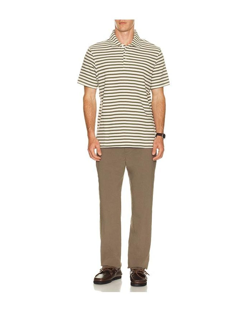 Barbour Multicolor Farlam Striped Tailored Polo for men