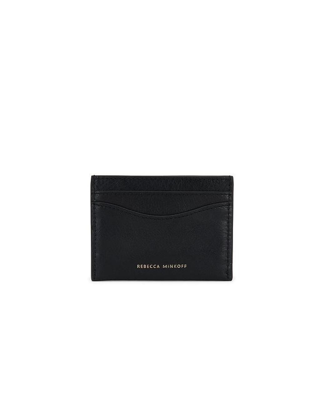 Rebecca Minkoff Black Mab Studded Card Case