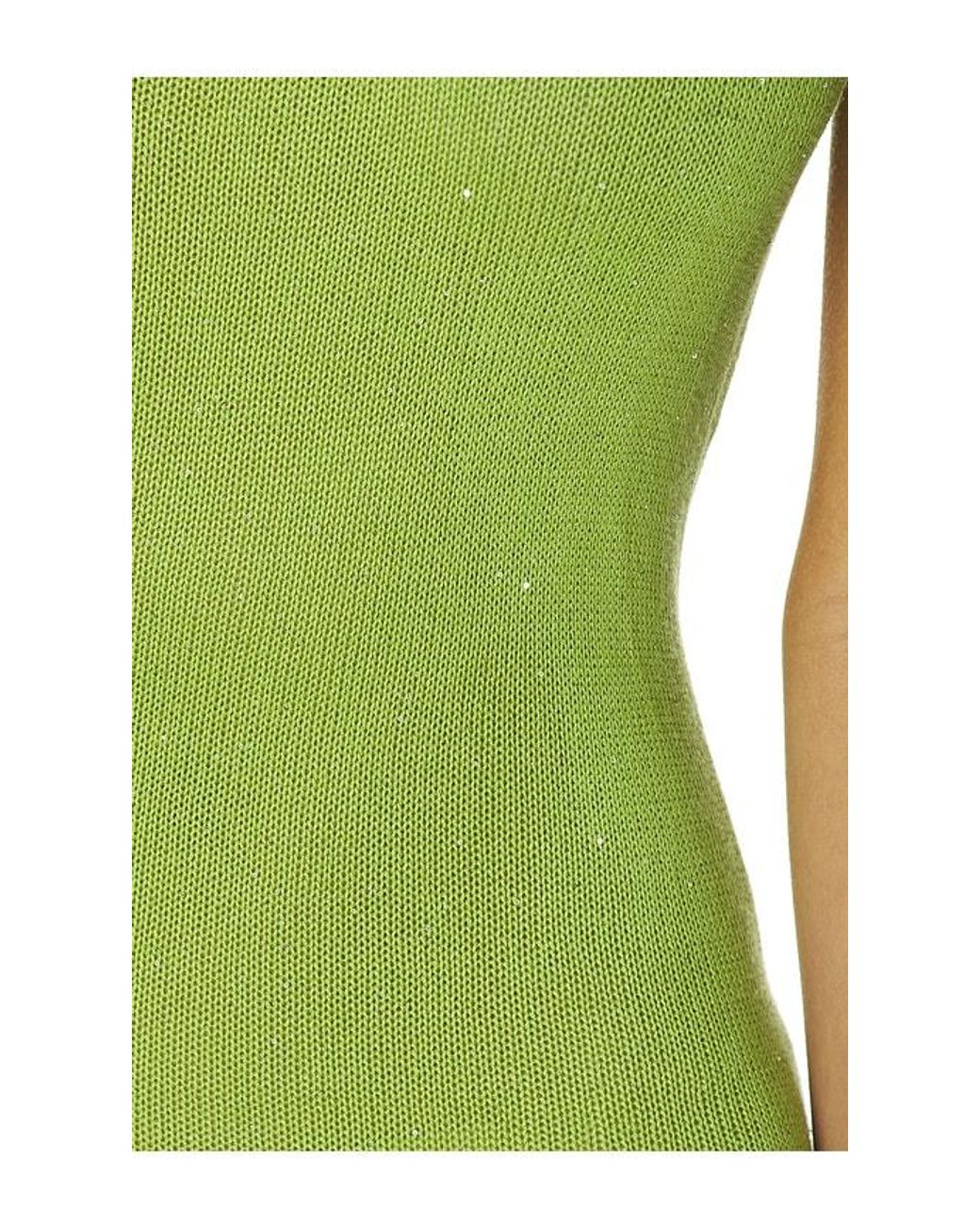 Runaway the Label Green Diana Asymmetric Neck Maxi Dress
