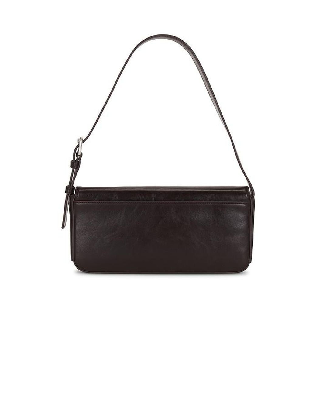 Alexander Wang Black Punch Flap Shoulder Bag