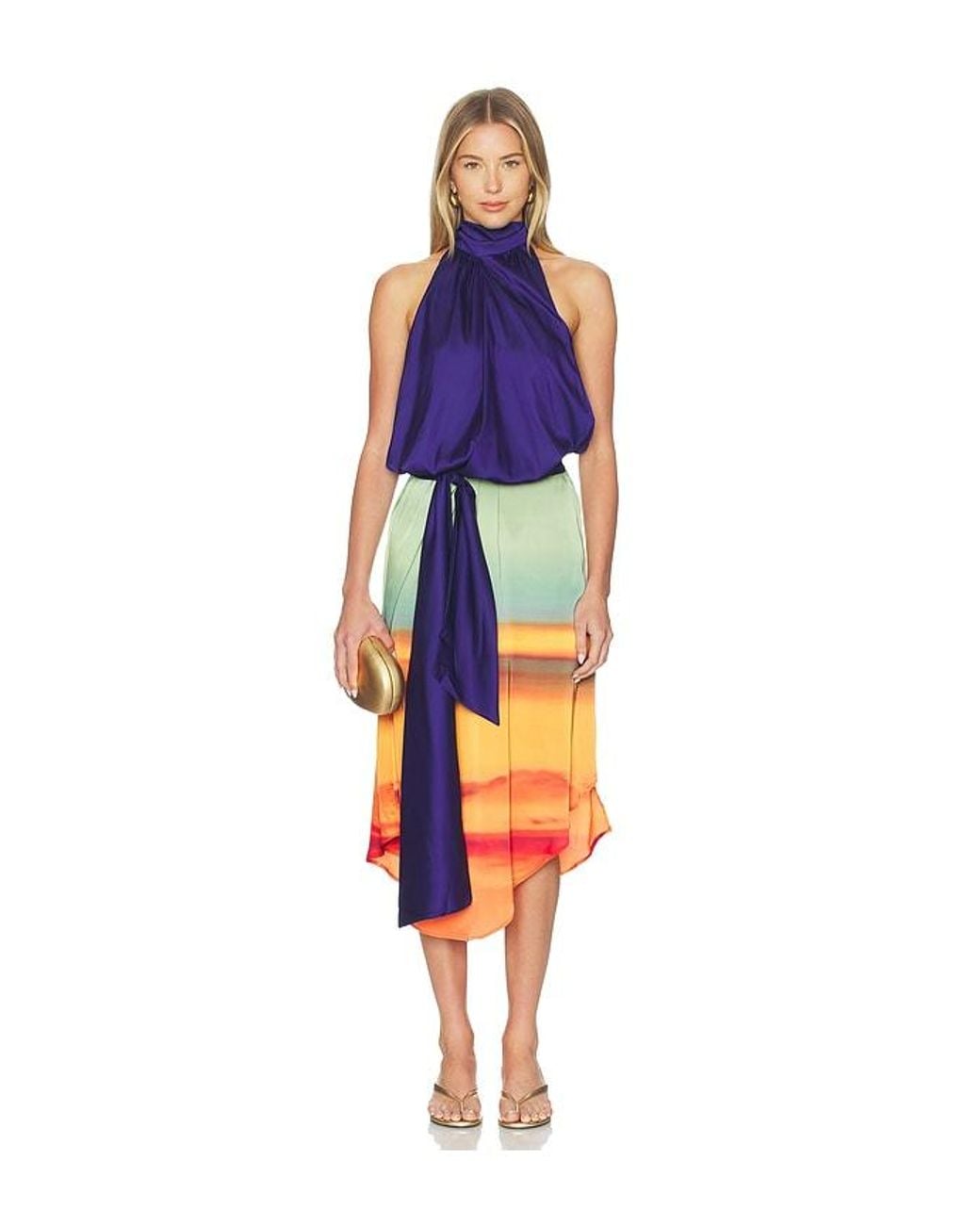 Mirae Blue Talia Dress
