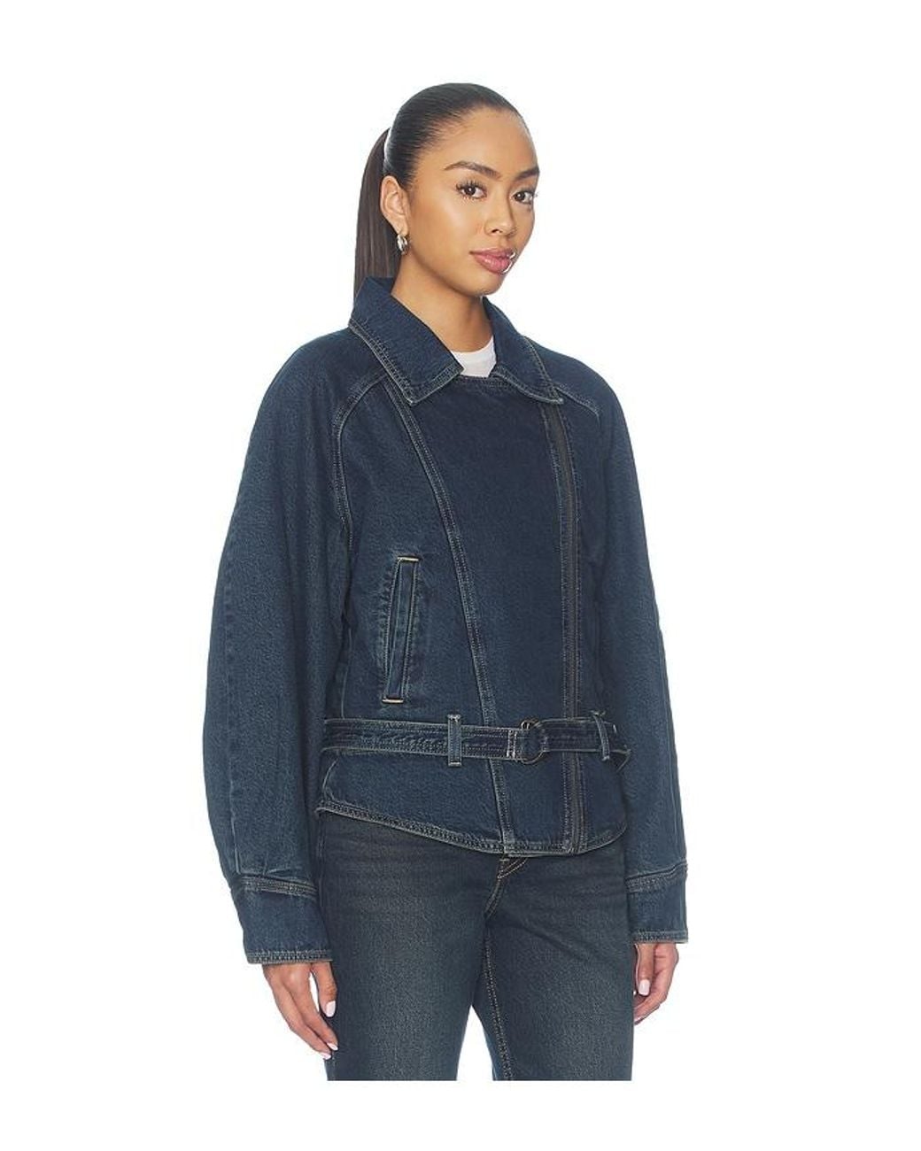Levi's Blue 80S Denim Bomber
