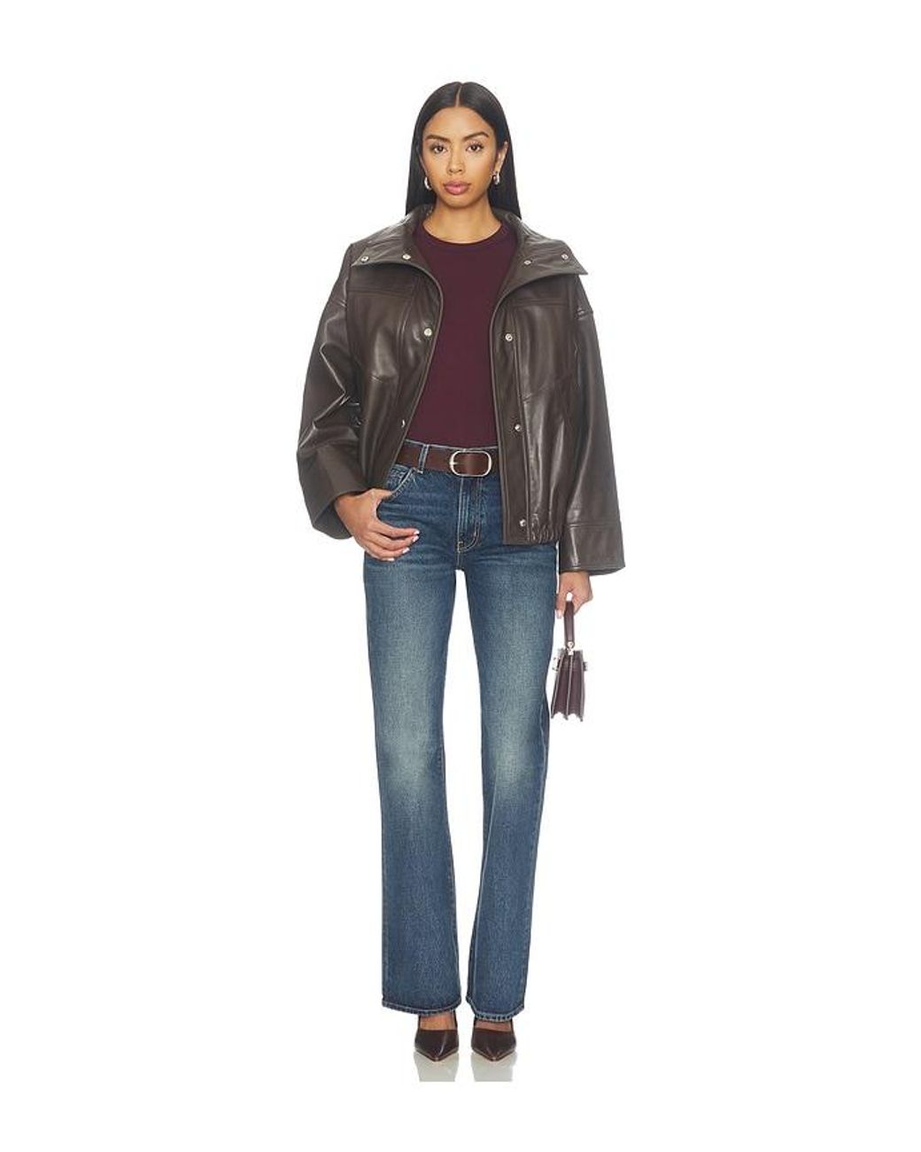 Nili Lotan Blue Roxane Jean