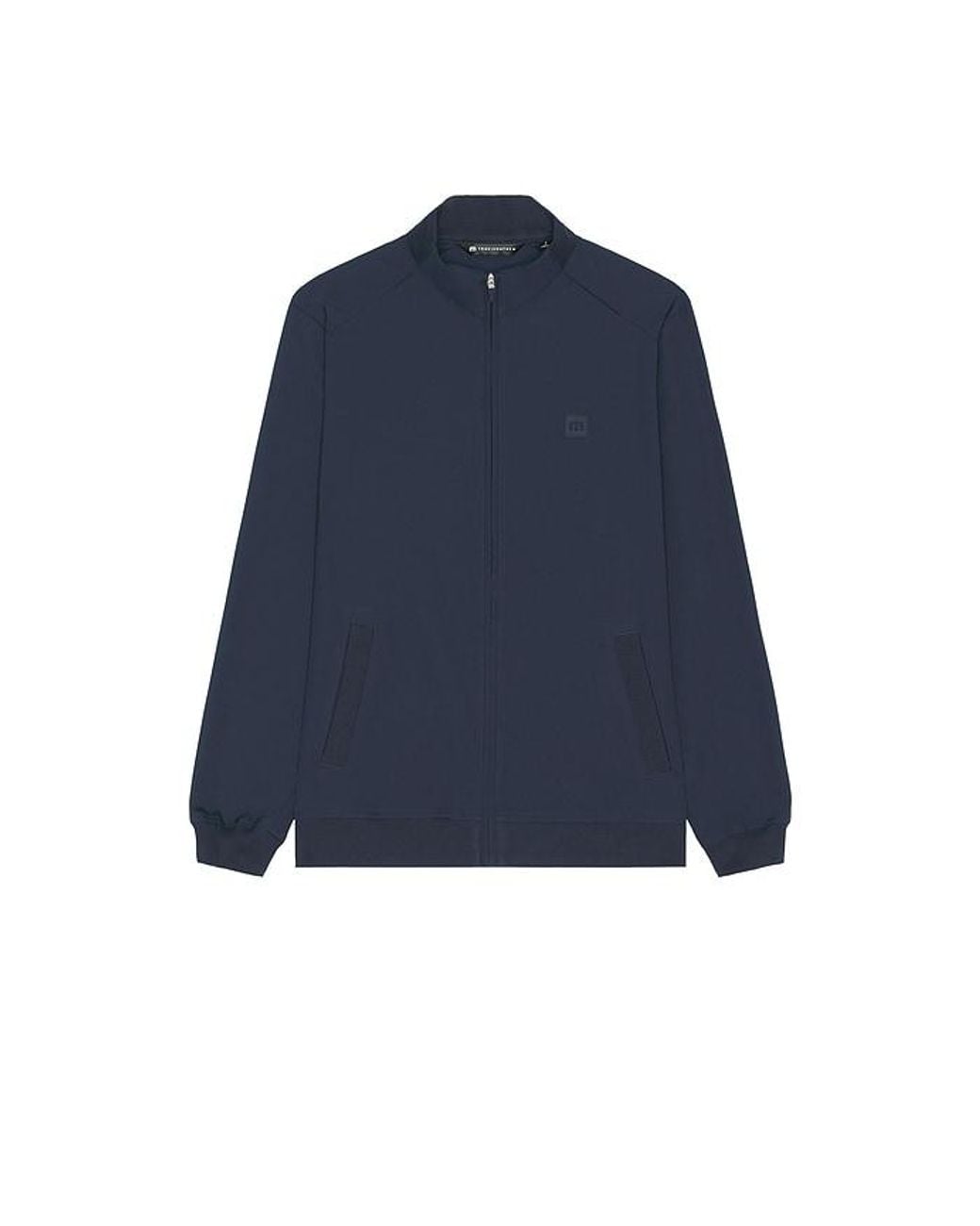 Travis Mathew Blue Otc 2.0 Full Zip Jacket for men