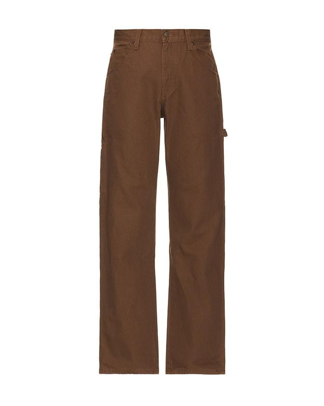 Dickies Brown Relaxed Fit Duck Jeans for men