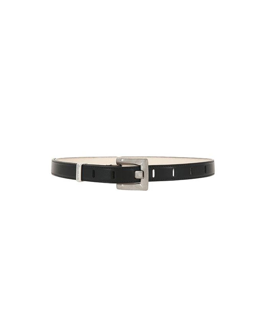 Balmain Black Gürtel 2Cm Anthem