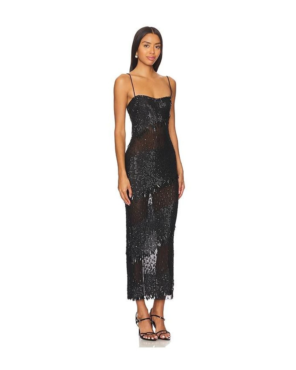 retroféte Black Carmine Dress