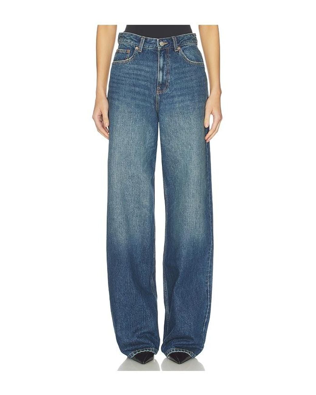 Dr. Denim Blue Donna Wide Leg