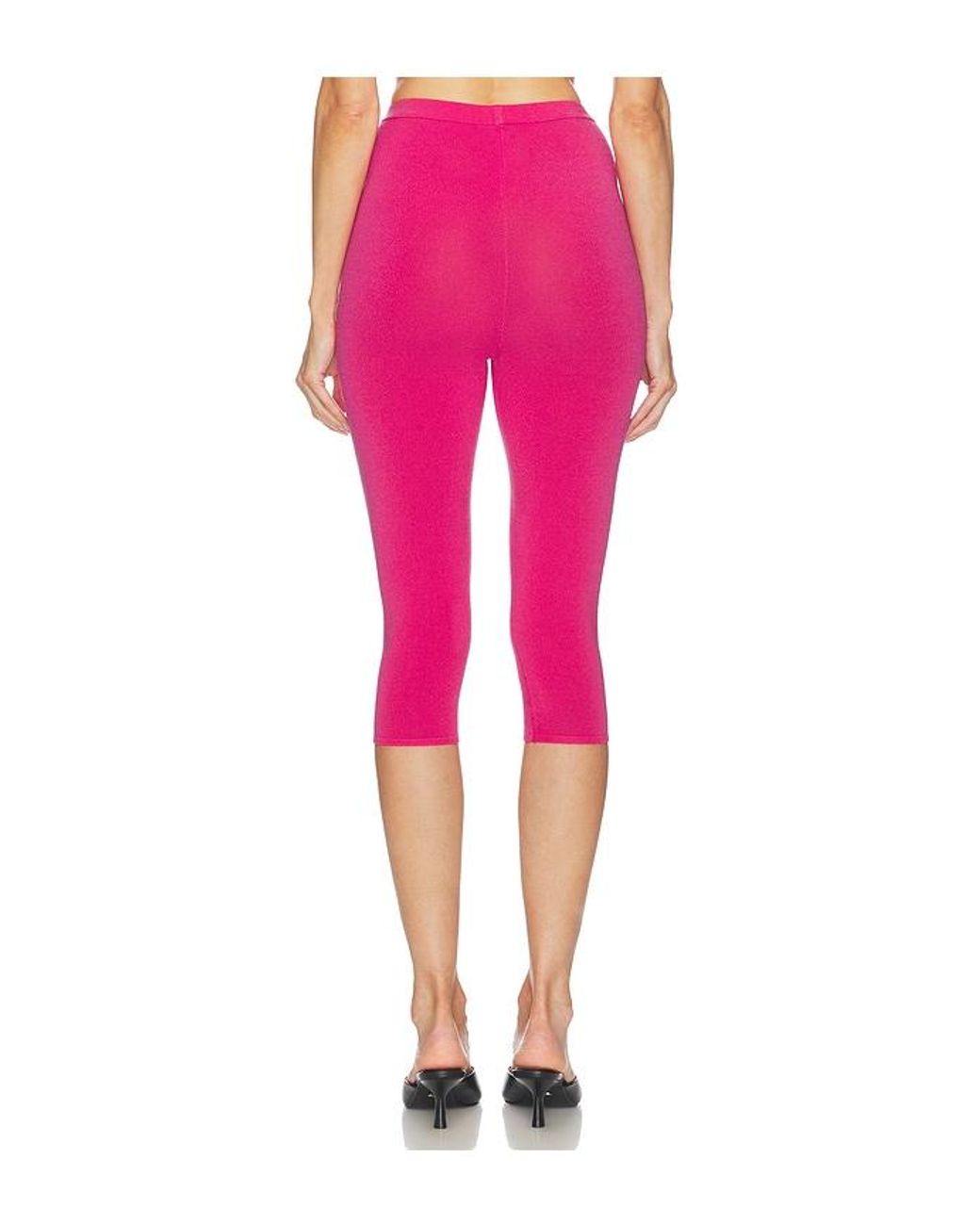 Helsa Pink Beckette Knit Capri