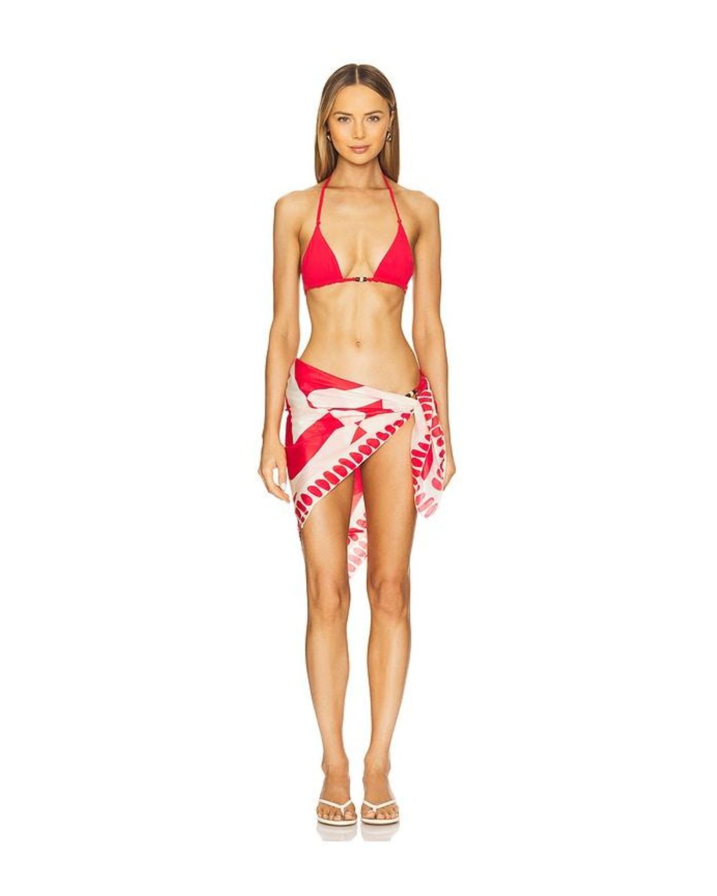 Bondeye Red Kaia Sarong