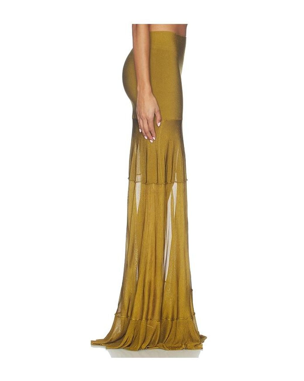 Altuzarra Yellow Gorrell Skirt