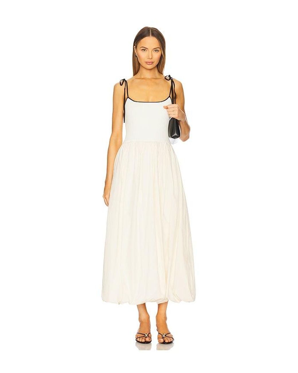 Line & Dot White Jules Dress