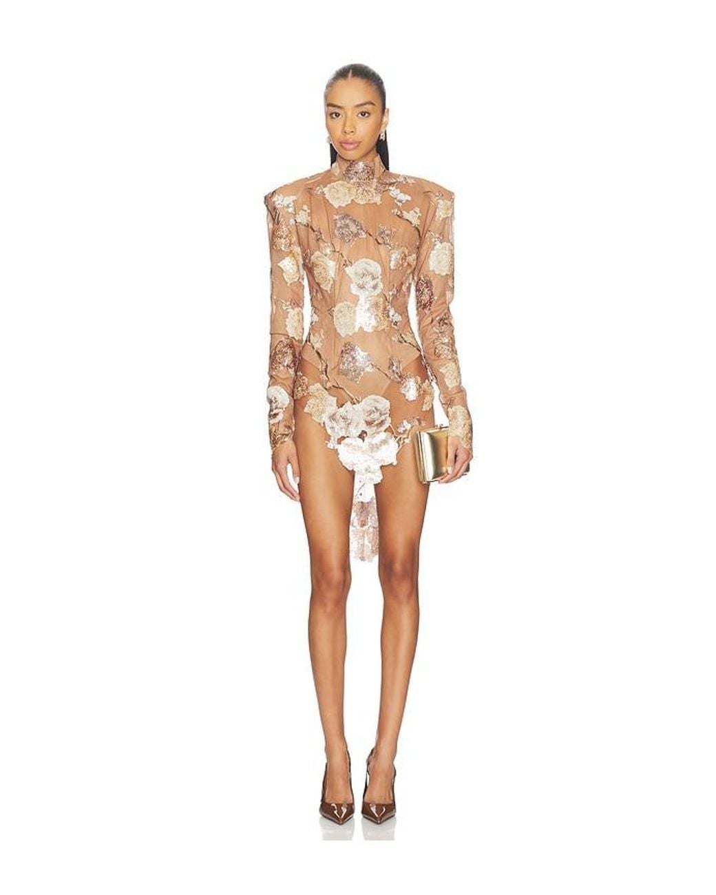 The Dolls House Natural Gardinia Romper
