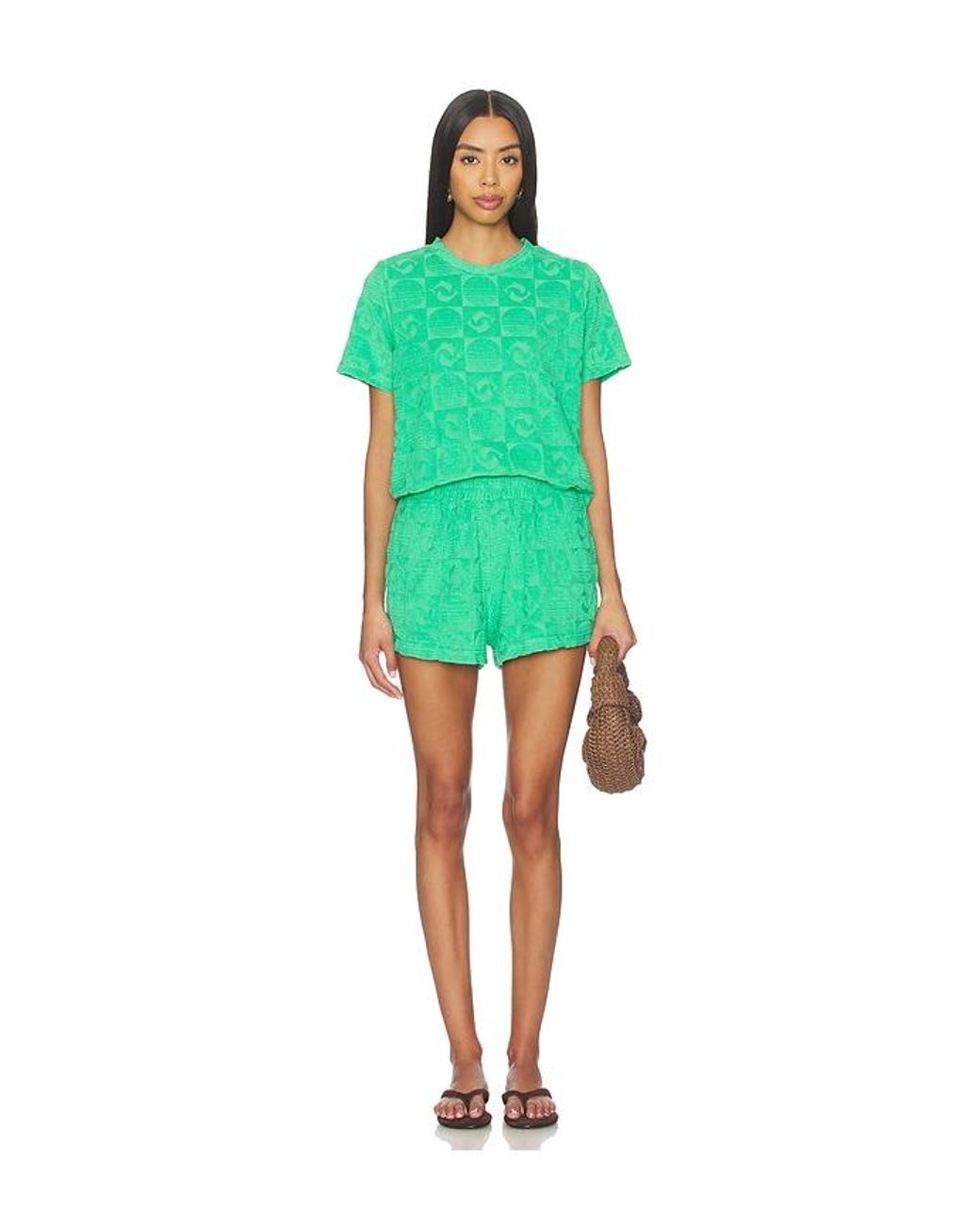 Araminta James Green Cruise Dolphin Terry Top