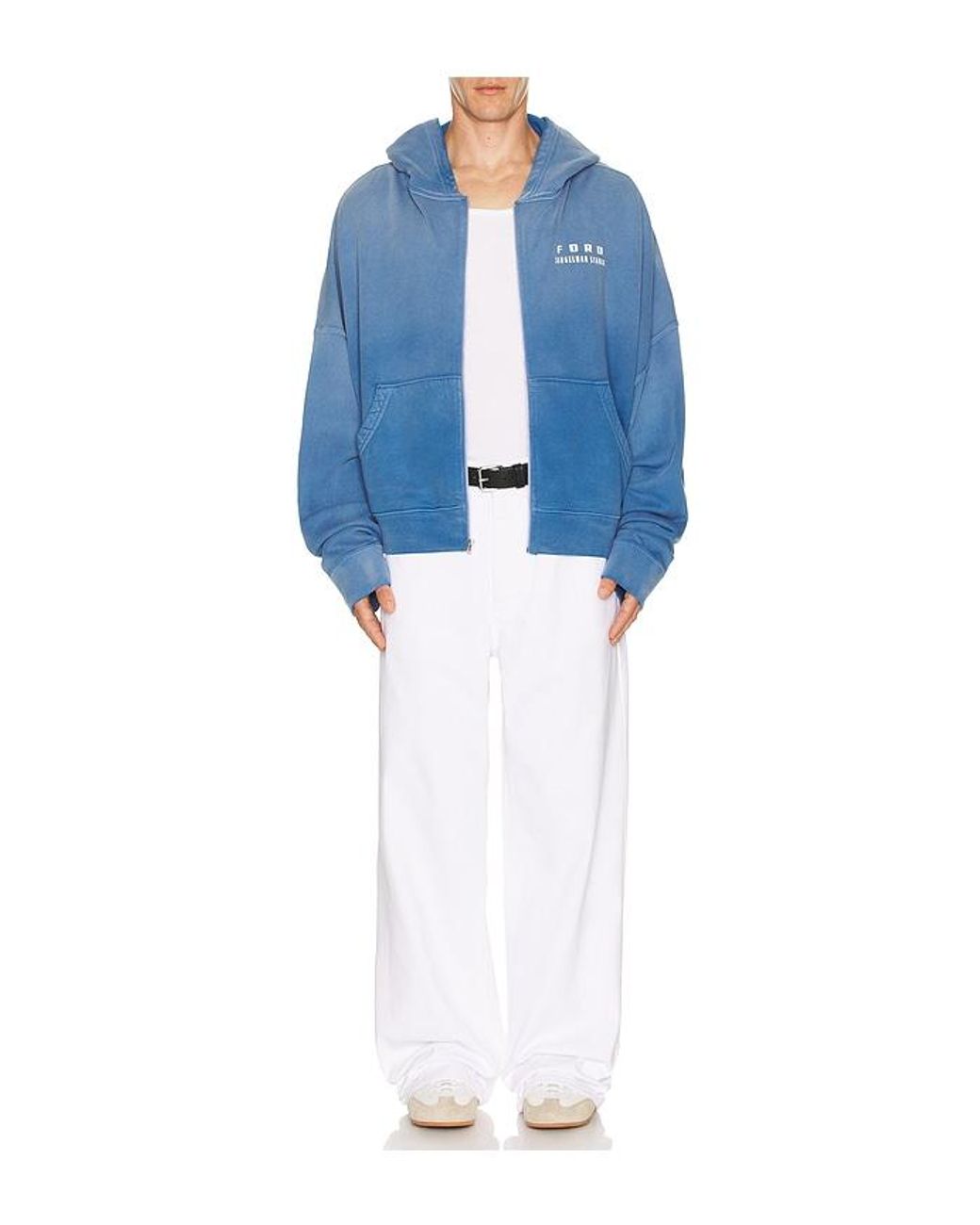 Siegelman Stable White Jeans for men