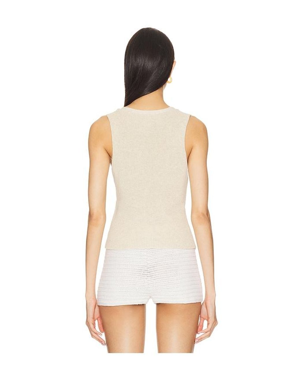 Autumn Cashmere White Shaker Vest
