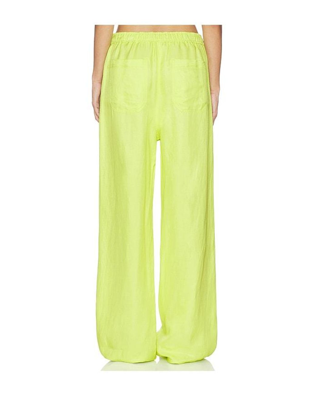 Polo Ralph Lauren Yellow Standard Wide Leg Pant