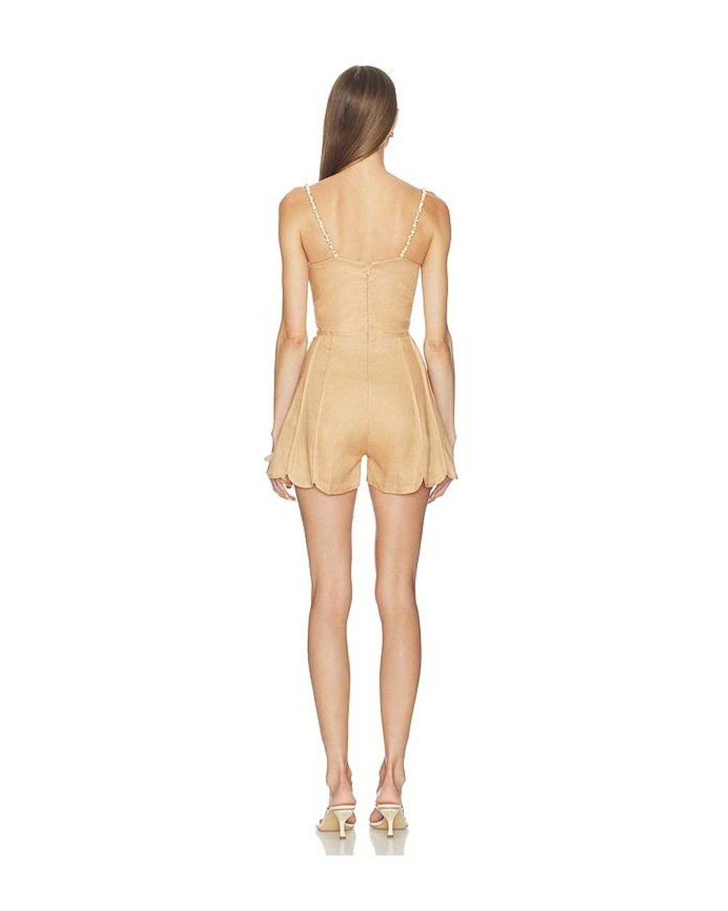 AZULU Natural Coral Romper