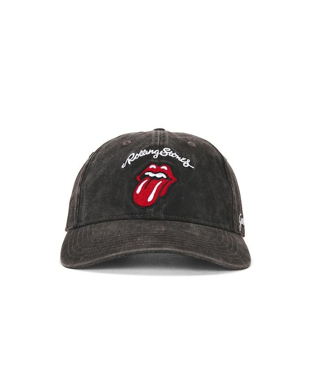 Guess Black X Rolling Stones Hat for men