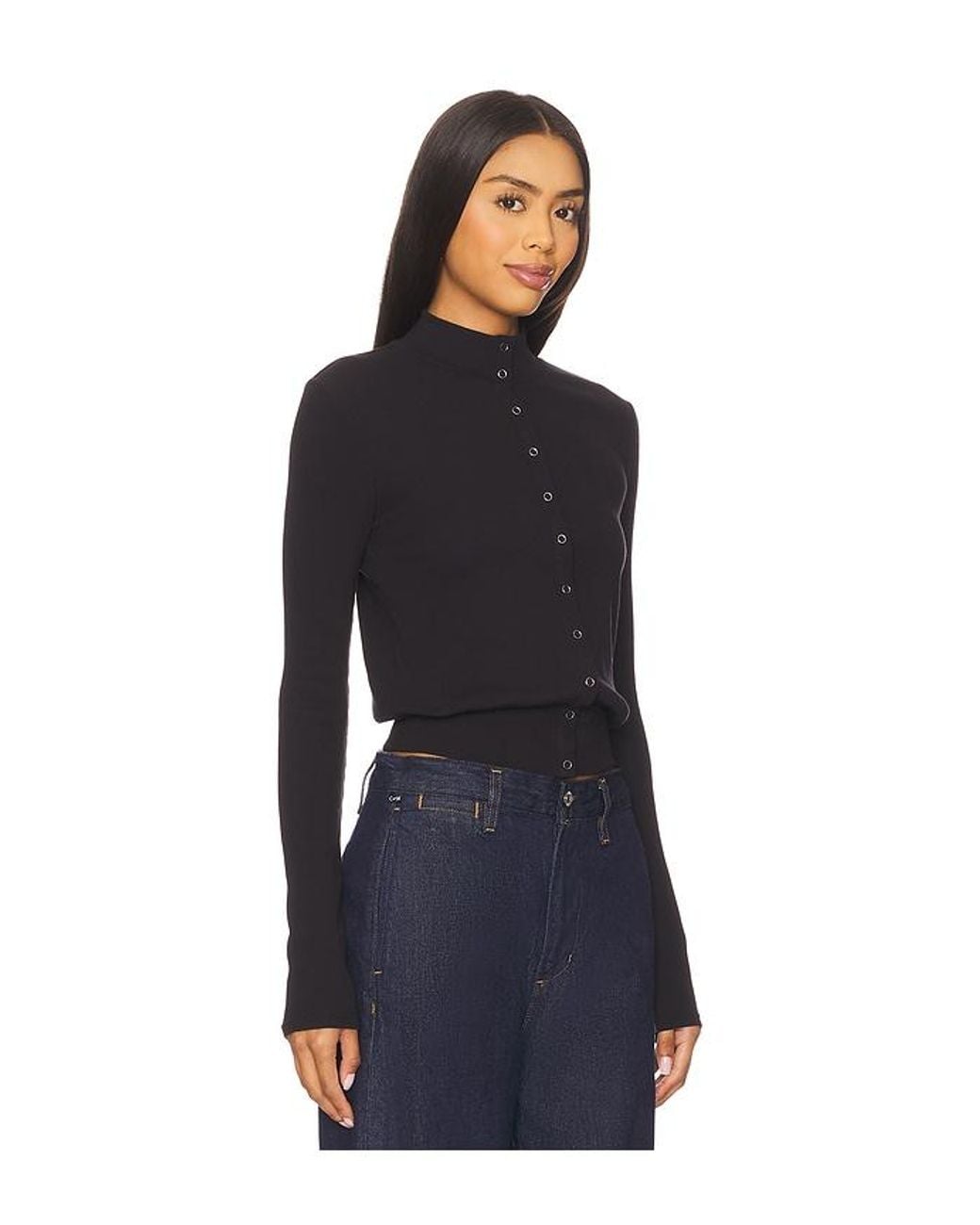 geel Black Martin Cardigan
