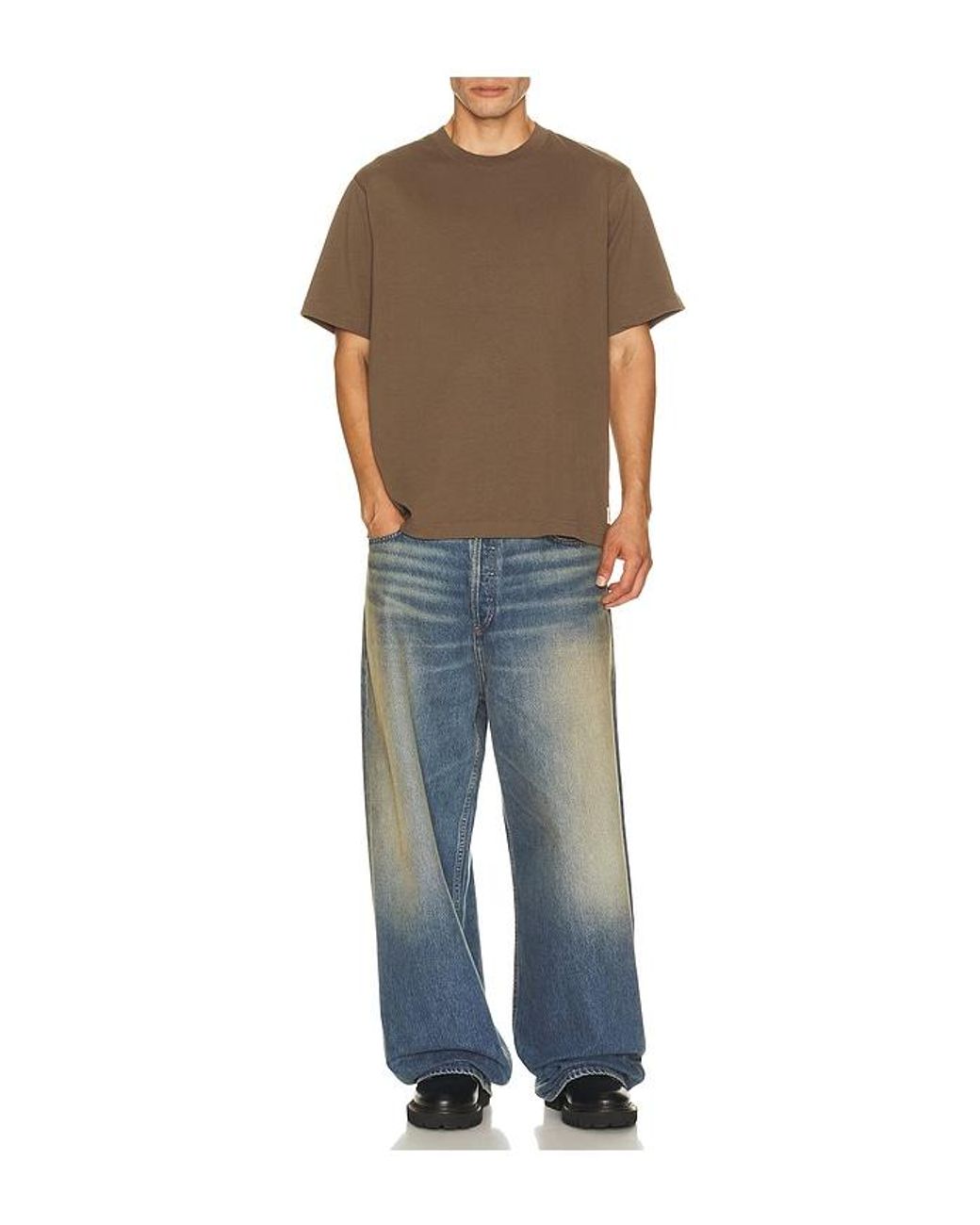 Reigning Champ Multicolor Midweight Jersey Og T-Shirt for men