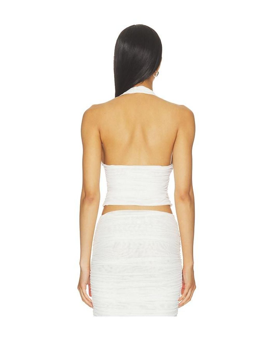 SER.O.YA Multicolor Bimini Mesh Halter Top