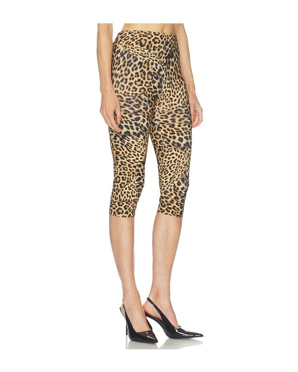 Norma Kamali Multicolor Capri Legging