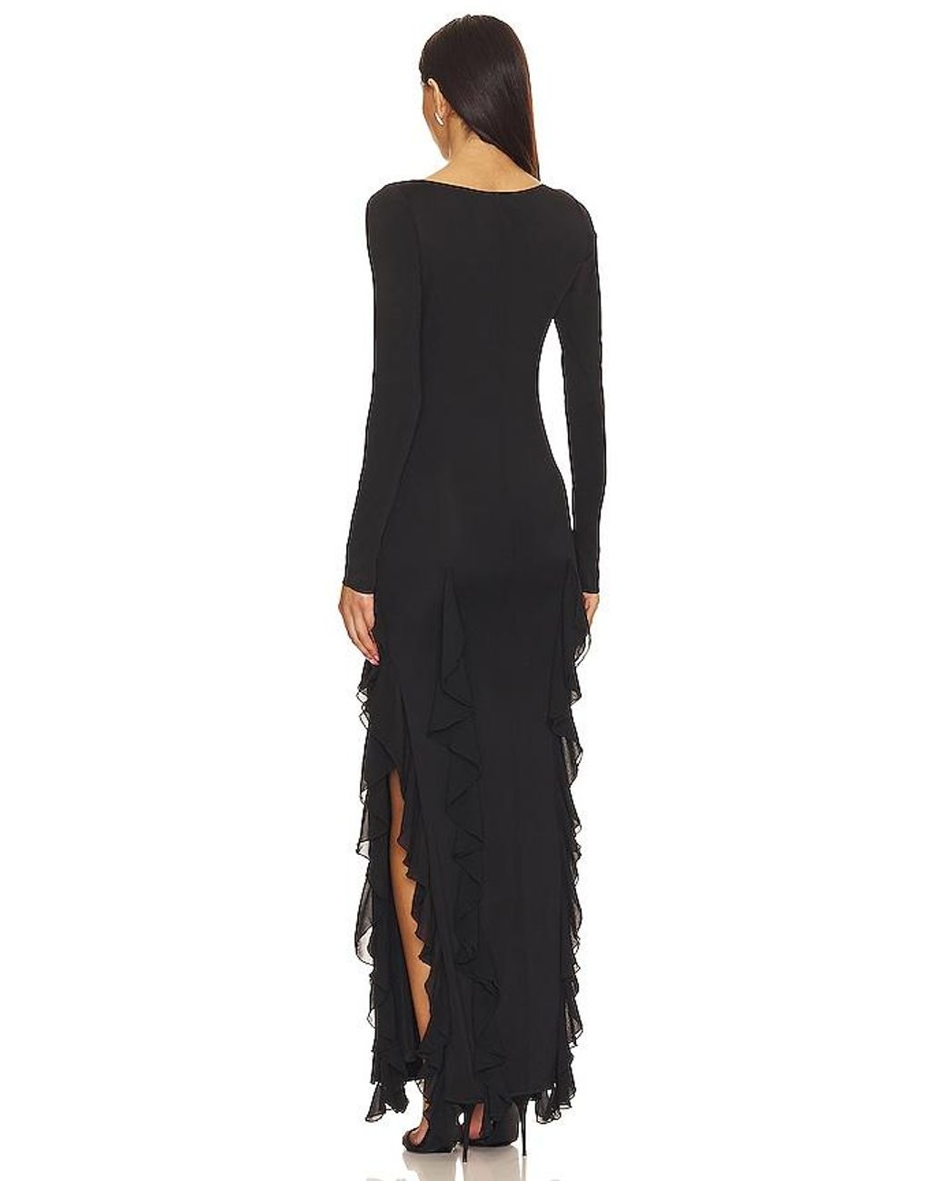 Nbd Black Daphne Maxi Dress