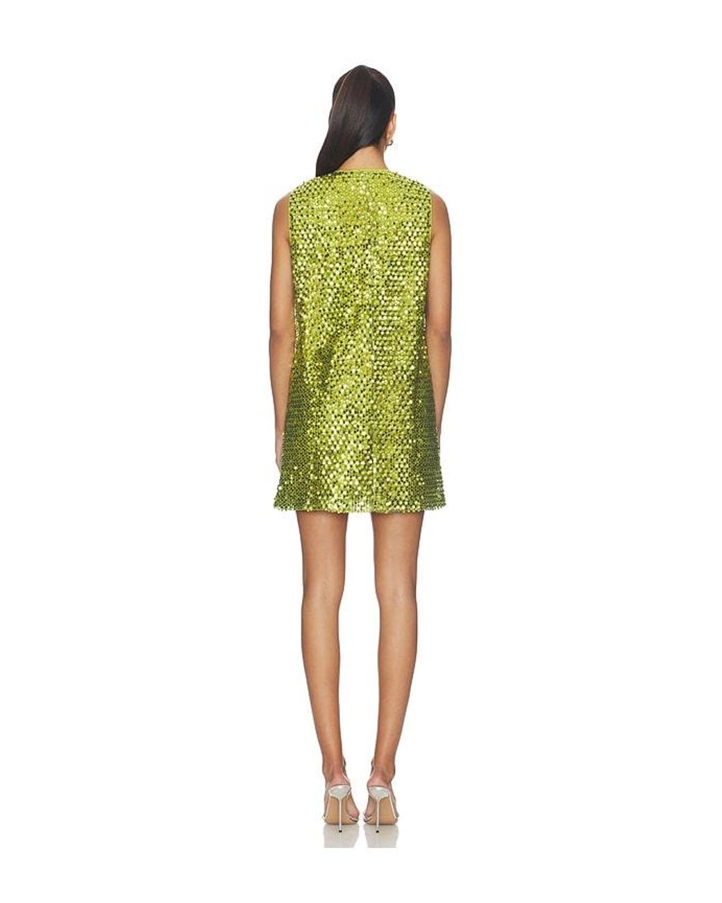 Simon Miller Green Fountain Sequin Dress