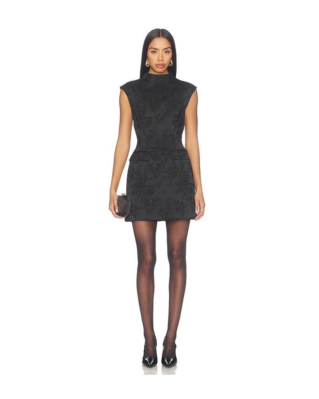 Veronica Beard Haworth Dress in Black | Lyst