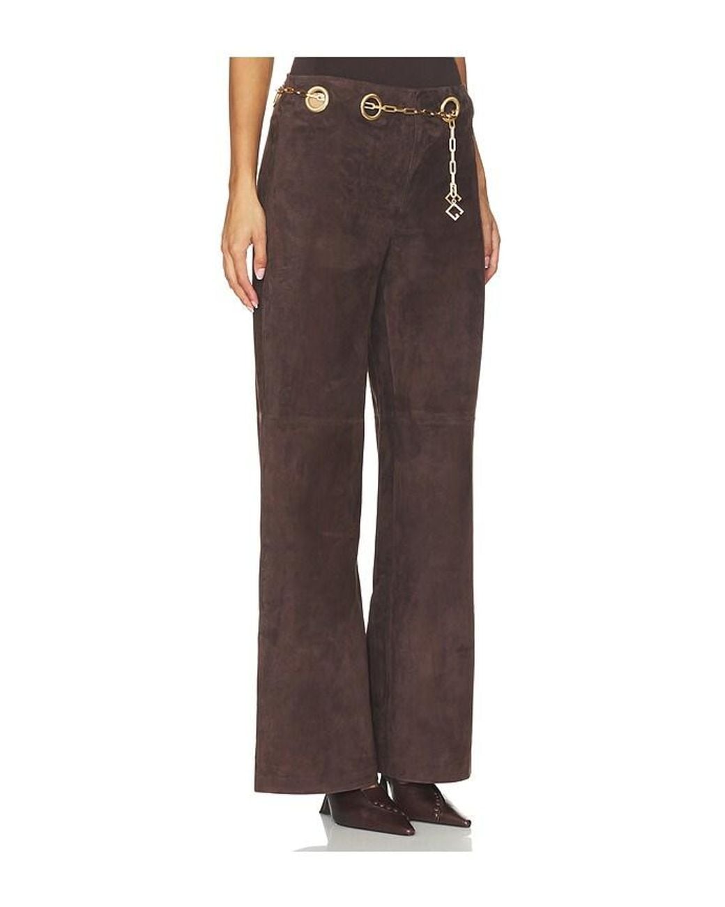 Cult Gaia Brown Sydney Pant