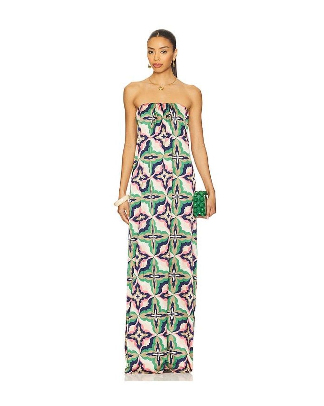 MISA Los Angles White Divina Dress