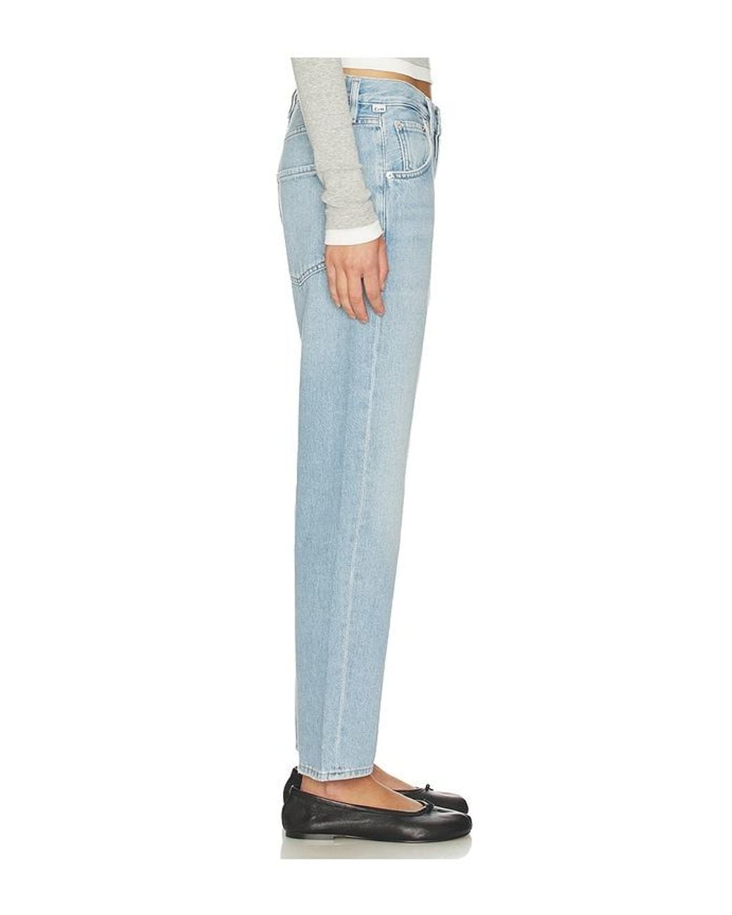 Citizens of Humanity Blue Winslow Boyfriend Jeans