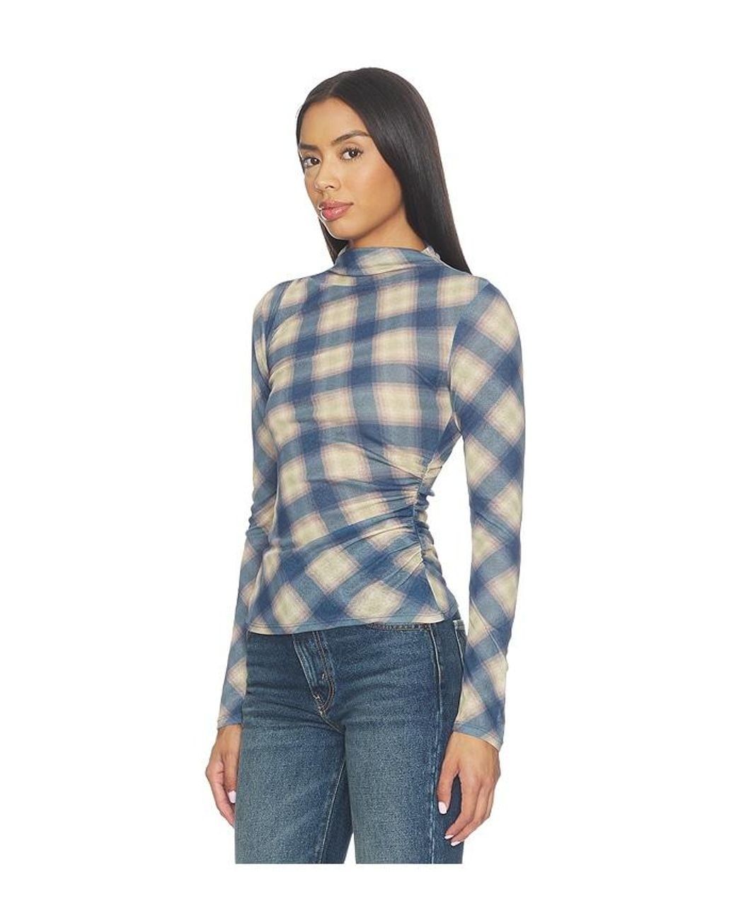 Rails Blue Joelle Top