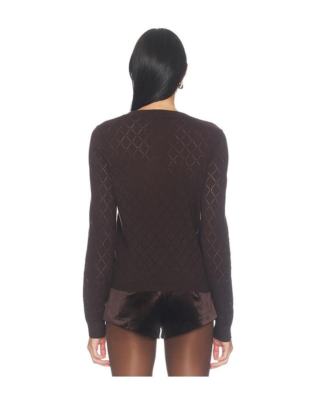 Rag & Bone Black Archie Jewel Cash Blend Cardi