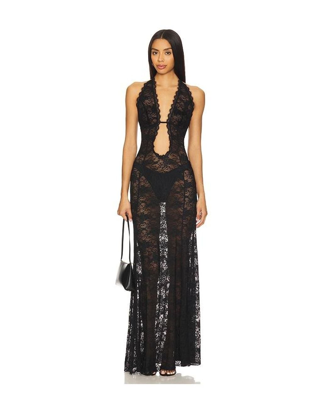 ROBE MEELINAH en Black superdown