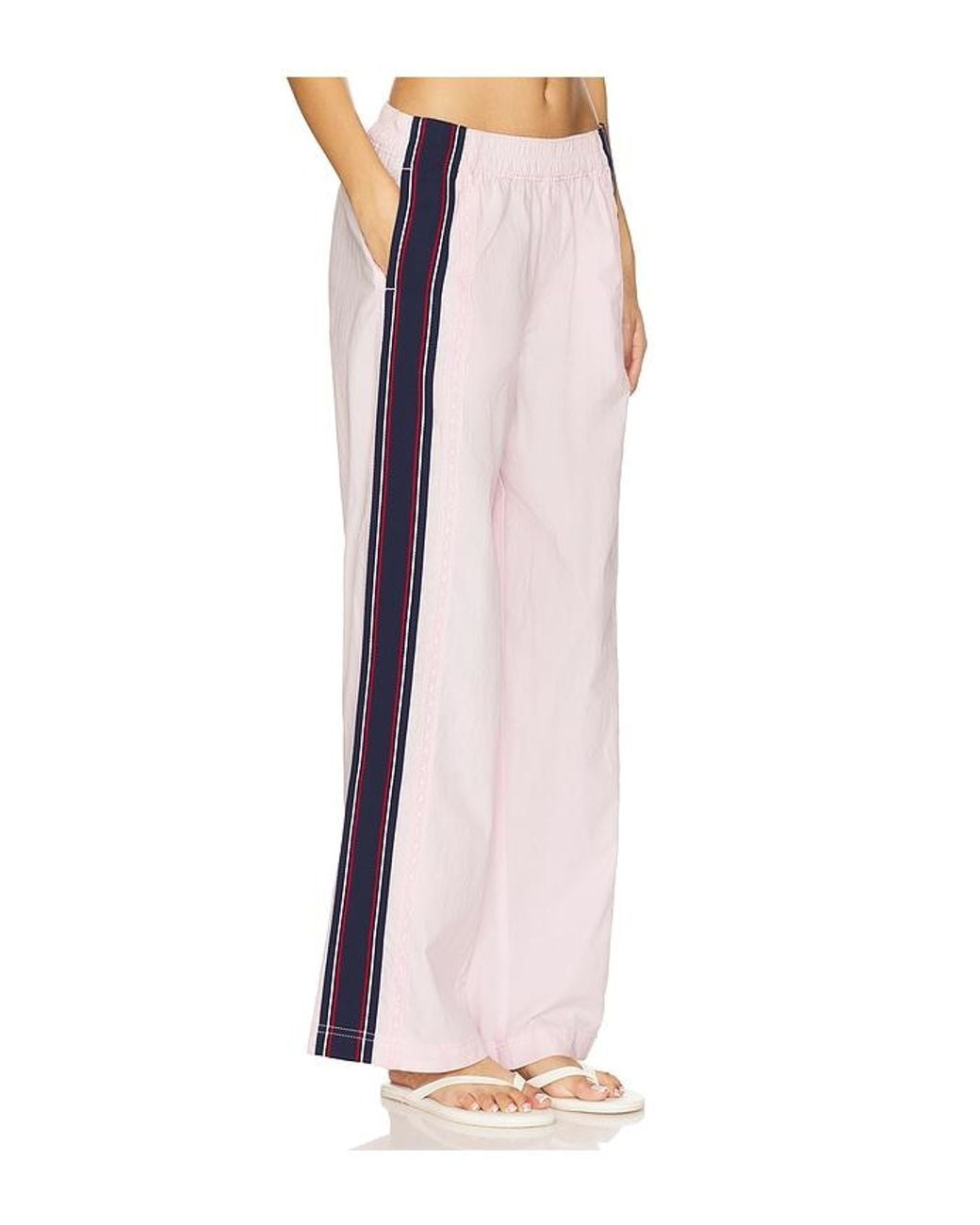 Free People Pink Team Spirit Pull On Pant