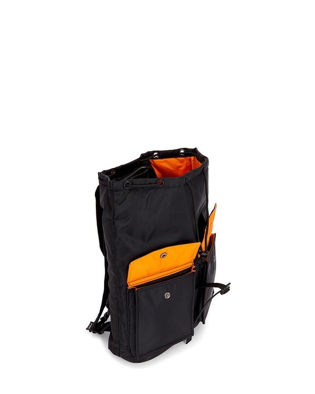 Alpha Industries Black Nylon Backpack for men