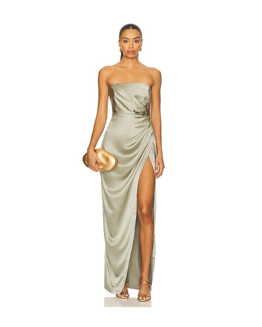 Nookie White X Revolve Alina Gown