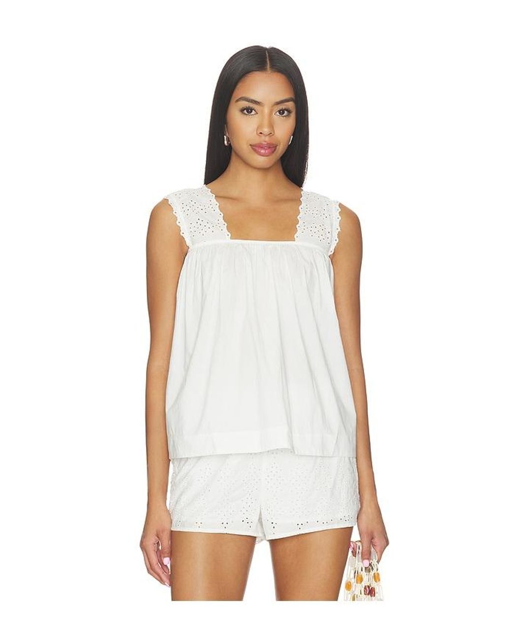 Posse White Harriet Top